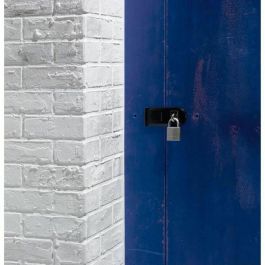 Master Lock Candado de Latón Niquelado Mango Hexagonal 40 mm