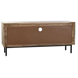 Mueble Tv DKD Home Decor Negro Marron 40 x 55 x 125 cm