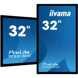 iiyama TF3215MC-B2 Monitor Táctil de 31.5" (80 cm) Full HD LED Negro con Conexiones HDMI, DP y USB