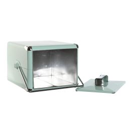 DKD Home Decor Nevera Portátil de 17 Litros para Jardín y Terraza de Metal y PVC, Azul Celeste, 24x43x32 cm DKD Home Decor Nevera Portátil de 17 Litros para Jardín y Terraza de Metal y PVC, Azul Celeste, 24x43x32 cm