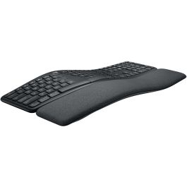 Logitech ERGO K860 Teclado Ergonómico Inalámbrico Bluetooth 5.0 QWERTZ Suizo Grafito para Oficina