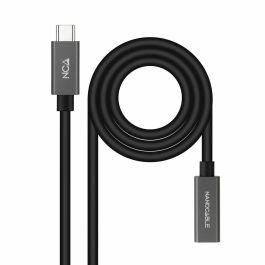NANOCABLE Cable Prolongador USB-C 3.2 Gen2x2 20Gbps 3A, 4K/60Hz, USB-C/M-USB-C/H, Negro, 1 m Precio: 5.89000049. SKU: B1EBB2LRCB