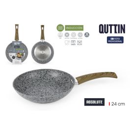 Sartén Inde 24 cm aluminio forjado con mango de acero inoxidable (6 Unidades) Precio: 77.50000027. SKU: B1EQPF2K8X