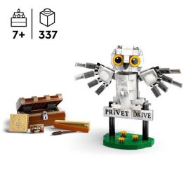 LEGO 76425 Harry Potter Hedwig en 4 Privet Drive, juguete de construcción para niños