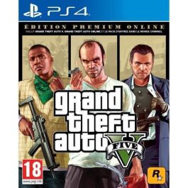 Take 2 GTA V: PREMIUM EDITION Juego de Acción y Aventura para PS4
