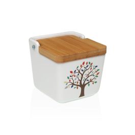 Salero con Tapa Versa Cerámica Árbol 8,8 x 8,5 x 8,8 cm