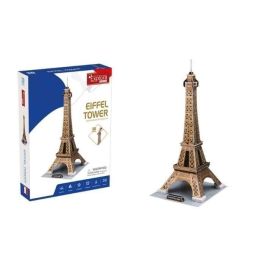 Puzzle 3D - Todo Eiffel - Juego de construcción - EXPLORA - 39 piezas - A partir de 5 años