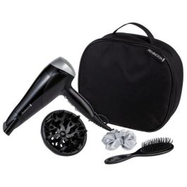 Style Edit Caja para secador de pelo Remington D3171GP - 2200 W - Tocador de almacenamiento, difusor, cepillo plano y coletero de seda Style Edit Caja para secador de pelo Remington D3171GP - 2200 W - Tocador de almacenamiento, difusor, cepillo plano y coletero de seda