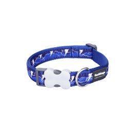 Red Dingo Collar para Perro Lightning Navy Nylon Ajustable 25mm Ancho, 41-63cm Largo, Fuerte y Duradero con Hebilla de Acero Inoxidable Precio: 9.5000004. SKU: B1C9PCHTD2