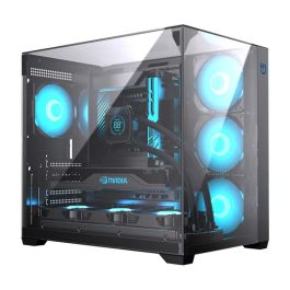 Hiditec SKY Caja Gaming Semitorre Cristal Templado Frontal y Lateral ATX Precio: 73.89000036. SKU: B1GV6CA8RJ