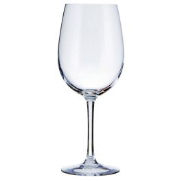 Copa de Vino Ebro 35 cL de Vidrio Transparente (Set de 6 Unidades) Apto Lavavajillas, Fabricado en Francia