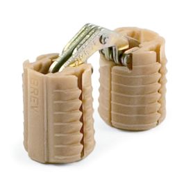 Herrajes Alk Bisagra Prima de Mesa Invisible Redonda para Embutir, Ø12mm, Acabado Beige, Paneles +15mm Precio: 1.5900005. SKU: B1K8P2XEWZ