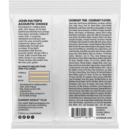 Ernieball Earthwood Bell Bronze Extra Light 10-50 Cuerdas para Guitarra Acústica