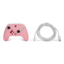 Power A Mando con Cable 1518815-02 Enhanced para Xbox Series X/S Rosa