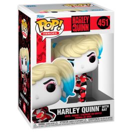 Funko POP! DC Comics Harley Quinn with Bat Figura de Vinilo 9cm
