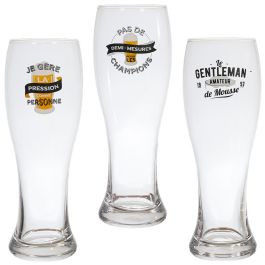 Cook Concept Vaso de Cerveza XXL 680 ml de Vidrio/Cristal, Colección Cocktail