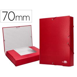 Carpeta Proyectos Liderpapel Folio Lomo 70 mm Carton Forrado Roja Precio: 8.49999953. SKU: B1BY5B2SAV