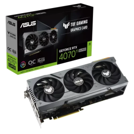 Tarjeta Gráfica Asus GeForce RTX 4070 Ti SUPER OC Edition GDDR6X GEFORCE RTX 4070 TI SUPER 16 GB