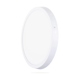 Plafón LED Circular 24W 2400Lm CCT Regulable 3000-6000K IP20 Blanco Aluminio [HO-PLAF-C-24W-CCT] Precio: 10.50000006. SKU: B1BJ3DGS9C