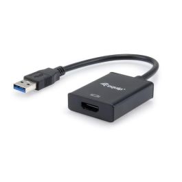 Equip Adaptador USB 3.0 a HDMI 133385, USB 3.2 Gen 1, Tipo-A Macho a HDMI Hembra, Negro Precio: 27.69000058. SKU: B1F9GHBDV2