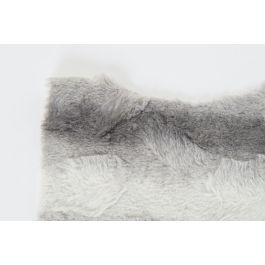 DKD Home Decor Alfombra Animal Print Textil Colonial Gris Claro Blanco Poliester 90 x 60 cm