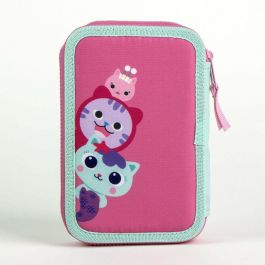 Estuche Escolar con Accesorios Gabby's Dollhouse Rosa 41 x 58 x 3 cm Estuche Escolar con Accesorios Gabby's Dollhouse Rosa 41 x 58 x 3 cm