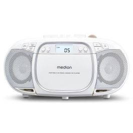 Medion MED4061275196498 Radio CD FM 2x2.2W RMS Blanco