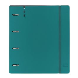 Safta Carpeblock PP Foam 4 anillas 35mm, con recambio, color azul, 27x32x4 cm, recomendado +3 años