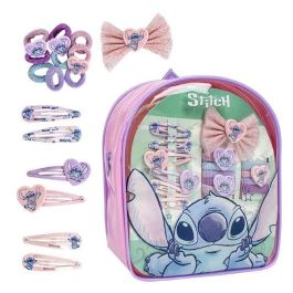 Cerdá Set de Belleza Infantil Stitch, Kit de Maquillaje con Bolsito Mochila, Multicolor, Medidas: 19x21x0.1 cm, Para Niñas +3 Años Cerdá Set de Belleza Infantil Stitch, Kit de Maquillaje con Bolsito Mochila, Multicolor, Medidas: 19x21x0.1 cm, Para Niñas +3 Años