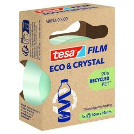 Cinta Adhesiva Tesa Eco&Crystal (90% Reciclado) Rollo 10X19 10 unidades Precio: 17.5000001. SKU: B1K5CMWQWX