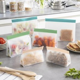 Set de Bolsas Reutilizables Herméticas Zags InnovaGoods 6 Unidades Precio: 11.88999966. SKU: V0103189