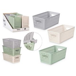 Caja Soporte Extensible Kipit 28.5x11.5x16.5 cm, 3.8L, Colores Beige/Gris/Verde (24 Unidades) Precio: 39.79000058. SKU: B183JYQZWG