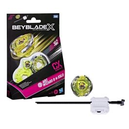 Beyblade X Starter Pack Arc Wizard R 4-55LO CX con peonza tipo resistencia y lanzador, para mayores de 8 años