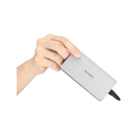 Hub USB Kensington K33820WW Negro Plateado