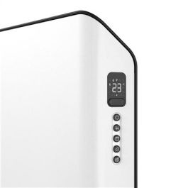 Duux DXCH15 Calefactor Edge Smart 2.000W Blanco, Calentamiento por Convección Rápida, Resistente a Salpicaduras IP24, Control Inteligente y Temporizador