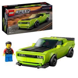 LEGO 77237 Dodge Challenger SRT Hellcat Speed Champions - Coche Deportivo de Juguete para Construir con Minifigura Precio: 28.58999979. SKU: B1CP9A8X4C