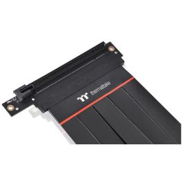 Thermaltake Extensor PCI Express 4.0 16X 30cm Macho a Hembra Ángulo 90° Negro