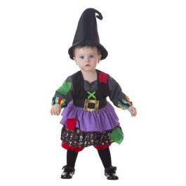 Creaciones Llopis Disfraz Bebe Bruja Colorines Talla 0-12 Meses Morado