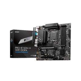 MSI PRO B760M-A WiFi DDR4 placa base Intel B760 LGA 1700 micro ATX Precio: 150.49999965. SKU: S7185964