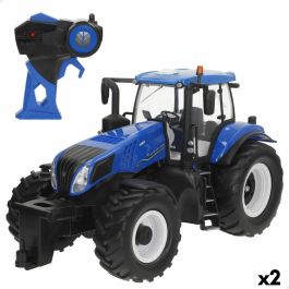 Coche Radio Control New Holland 37 x 21 x 18 cm (2 Unidades) Coche Radio Control New Holland 37 x 21 x 18 cm (2 Unidades)