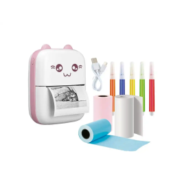 Wondee Mini Impresora Térmica Funny Pink Bluetooth para Móvil iOS Android Precio: 29.645. SKU: B177VLE7XX