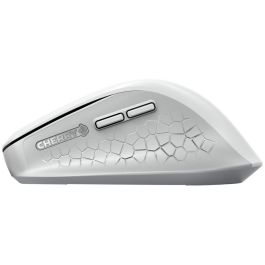 Cherry STREAM DESKTOP COMFORT Teclado y Ratón Inalámbrico, Diseño Ergonómico, Teclas Silenciosas, QWERTZ Alemán, Blanco