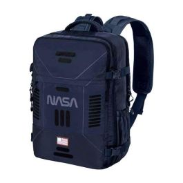 Karactermania Mochila NASA Spaceship 33 x 23 x 47 cm, Gran Capacidad, Ligera e Impermeable, Compartimento Portátil Hasta 17", Bolsillo Frontal Impermeable, Espalda Acolchada