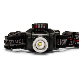 Linterna Frontal LED Recargable y Ajustable Velamp 6 W 400 lm