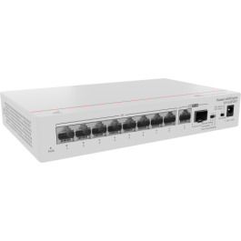 Huawei S110-8P2St ( 8 10/100/1000 Base-T Ports Poe+ 1Ge Sfp Port, 1*10/100/ 100Base T Port, Ac Power, Power Adapter)