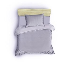 Juego de cama ASI8683743939299 - 1 funda nórdica 220x240 cm + 2 fundas almohada 60x60 cm - Poliéster/Algodón Gris