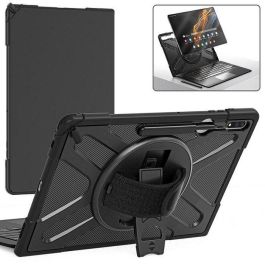 eSTUFF Funda ATLANTA Defender para Samsung Galaxy Tab S8 Ultra Negra