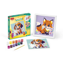 Maped Kit Pinta por Números Perro/Zorro para Niños con Acuarela, 12 Colores y Pincel Precio: 14.49999991. SKU: B16TLPN2JL