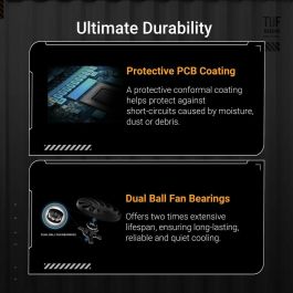 Asus 90YV0LF0-M0NA00 Tarjeta Gráfica TUF Gaming Radeon RX 9060 XT Edición OC 16GB GDDR6 PCIe 5.0 para 4K