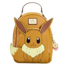 Loungefly Mochila Eevee Pokémon de Piel Vegana con Tirantes Ajustables y Bolsillo Delantero 21,5x27,9x10,1cm Precio: 68.88999964. SKU: B1536ZKF7F